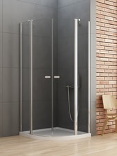 Душевой уголок NEW TRENDY New Soleo 80x80 K-0418