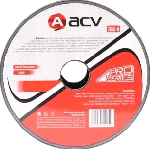Кабель ACV KP50-1004 (50 м, прозрачный)