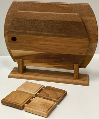 Набор разделочных досок Чинар Бочка 023-2