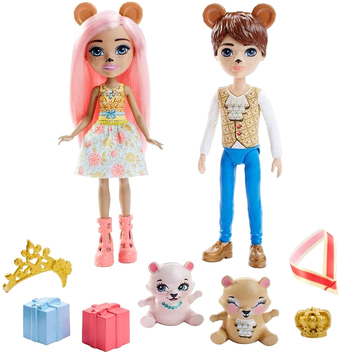 Кукла Enchantimals Брейли Миша и Бэннон Миша с питомцами GYJ07