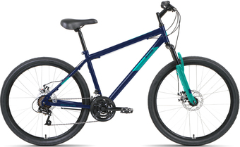 Велосипед Altair MTB HT 26 2.0 D р.19 2022 (темно-синий/бирюзовый)