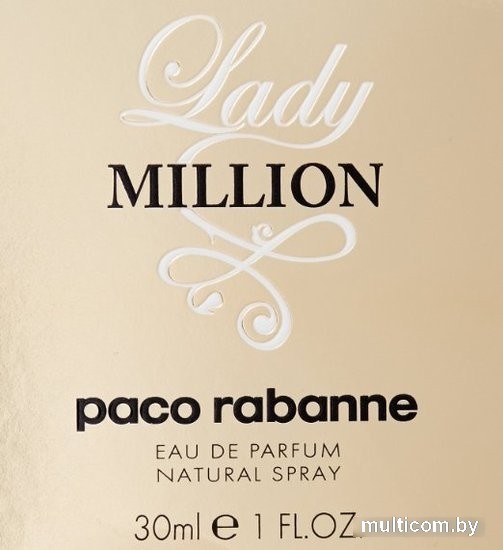 Paco Rabanne Lady Million EdP (30 мл)