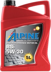 Моторное масло Alpine RSi 5W-30 5л