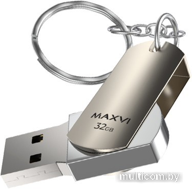 USB Flash Maxvi MR 32GB (серебристый)