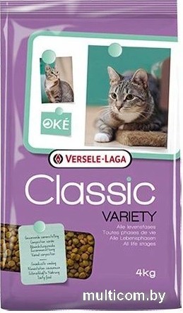 Сухой корм для кошек Versele Laga Oke Classic Variety 4 кг