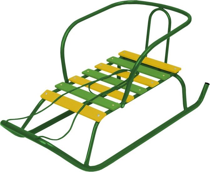 Санки Nika Ветерок 1 (зеленый)