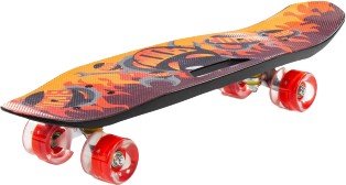 Пенниборд Полесье 89519 65 см (черный/красный)