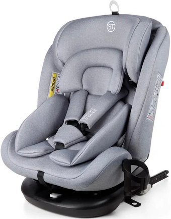 Детское автокресло Smart Travel Boss Isofix KRES3894 (светло-серый)