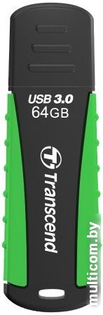 USB Flash Transcend JetFlash 810 Black-Green 64GB (TS64GJF810)