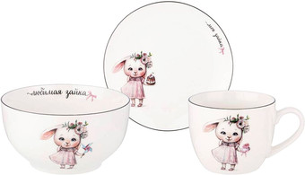 Набор тарелок Lefard Моя зайка 260-687