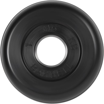 Диск MB Barbell Стандарт 26 мм (1x1 кг)
