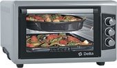 Мини-печь Delta D-0550 (серый)