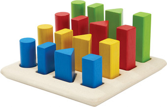 Сортер Plan Toys Геометрический 5125
