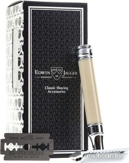 Бритвенный станок Edwin Jagger DE87BL Т-образный