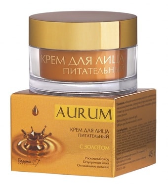Белита-М Крем для лица Aurum питательный с золотом 45 г