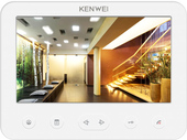 Видеодомофон Kenwei KW-E706FC-W200 (белый)