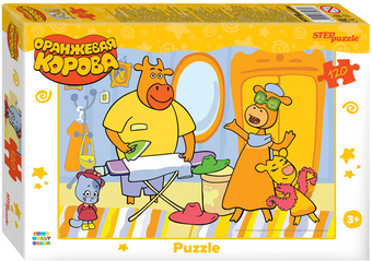 Пазл Step Puzzle Оранжевая корова 75035 (120 эл)