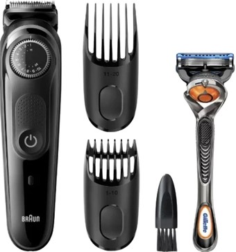 Триммер для бороды и усов Braun BT3941TS с бритвой Fusion ProGlide