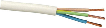 Провод силовой ККЗ ПВС 3х2.5 KKZ40-00006945 (100 м, белый)