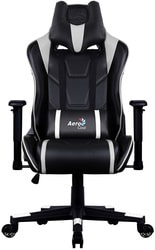 Кресло AeroCool AC220 AIR (черный/белый)