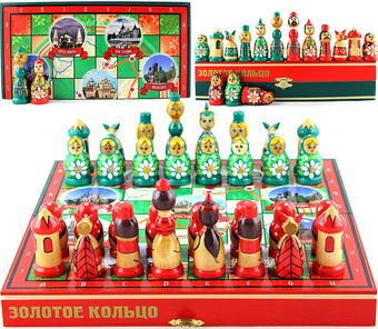 Шахматы Брестская Фабрика Сувениров Золотое кольцо России ch_goldring