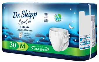 Подгузники для взрослых Dr.Skipp Super Safe M2 (30 шт)