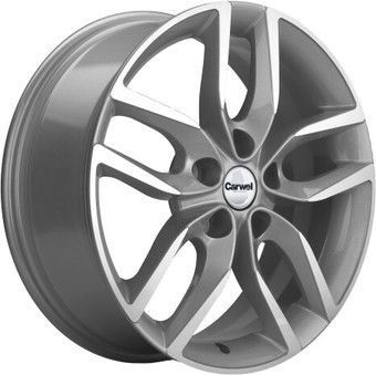 Литые диски Carwel Кутыр 1708 17x6.5&quot; 5x114.3мм DIA 54.1мм ET 45мм GRT
