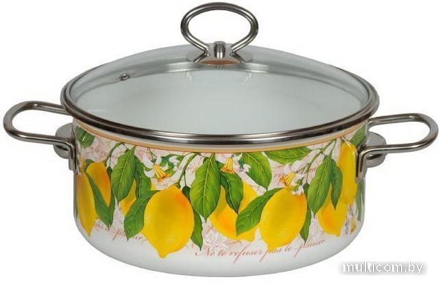 Кастрюля СтальЭмаль Limon 1SD185S