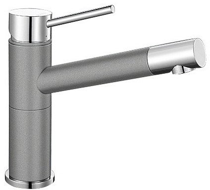Смеситель Blanco Alta Compact Silgranit (алюметаллик) [515316]