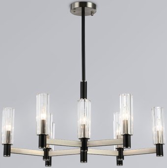 Ambrella LH55503/9 SN/BK/CL (сатин никель/черный/прозрачный)