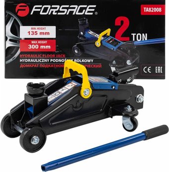 Подкатной домкрат FORSAGE F-TA82008 2т