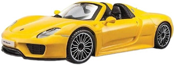 Легковой автомобиль Bburago Porsche 918 Spyder 18-21076 (желтый)