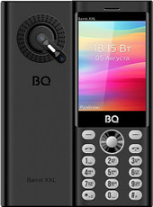 Кнопочный телефон BQ BQ-3598 Barrel XXL (черный/серебристый)