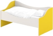Кровать Славянская столица ДУ-КЛ12 (белый/желтый)