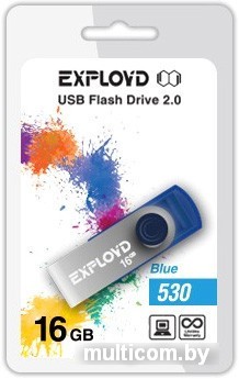 USB Flash Exployd 530 16GB (синий) [EX016GB530-Bl]