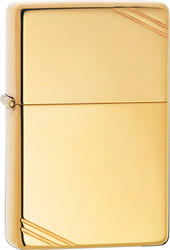 Зажигалка Zippo Vintage Series 1937 (with Slashes) 270 High Polish Brass
