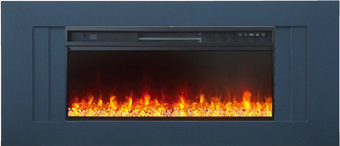 Каминокомплект Smolcom Line V42 с Royal Flame Vision 42 LED (черный)