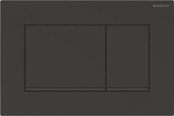 Панель смыва Geberit Sigma 30 115.883.16.1 (черный матовый лак/черный)