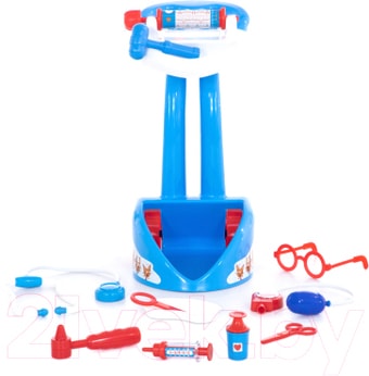 Игровой набор доктора терапевта Полесье Доктор Кот 70913