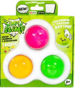 Набор слаймов Slime Simple Tropic S130-70 175 г