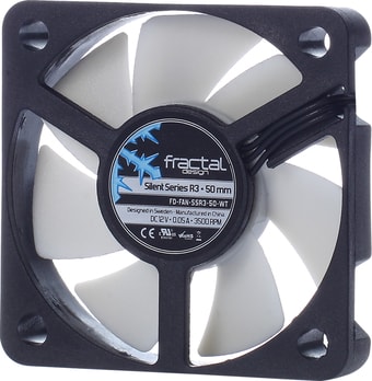 Вентилятор для корпуса Fractal Design Silent R3 50мм FD-FAN-SSR3-50-WT
