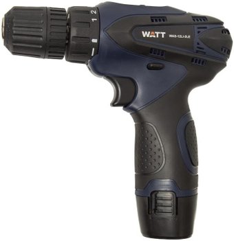 Шуруповерт WATT WAS-12Li-2 LE 1.012.020.00 (с 2-мя АКБ, кейс)