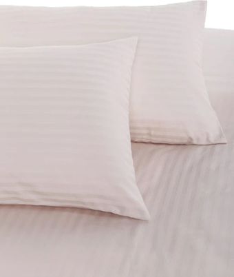 Постельное белье GoodNight Pure Страйп-сатин 1.5сп 417430 (бежевый)