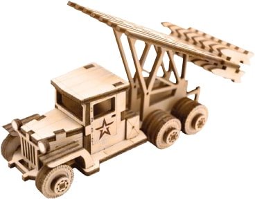 3Д-пазл Армия России Грузовичок Ракета TY339-A16