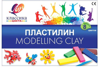 Пластилин Луч Классика 12С 867-08 (8 шт)