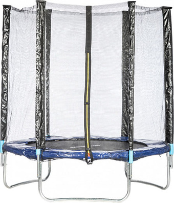 Батут Sundays Favorite 6FT (синий, с сеткой)