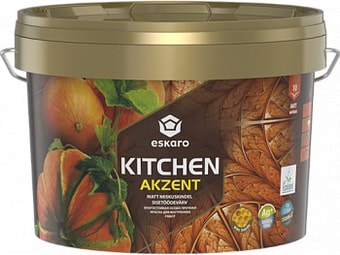 Краска Eskaro Akzent Kitchen 2.7л (белый)