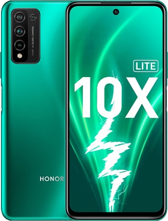 Смартфон HONOR 10X Lite DNN-LX9 4GB/128GB (изумрудно-зеленый)