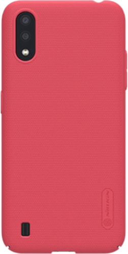 Чехол Nillkin Super Frosted Shield для Samsung Galaxy A01 (красный)