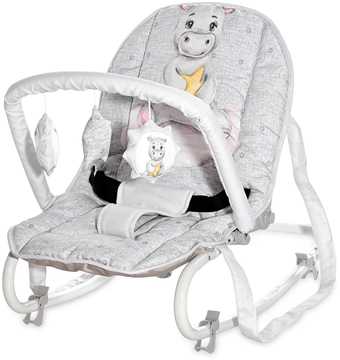 Шезлонг Lorelli Eliza 2023 (noble grey hippo)